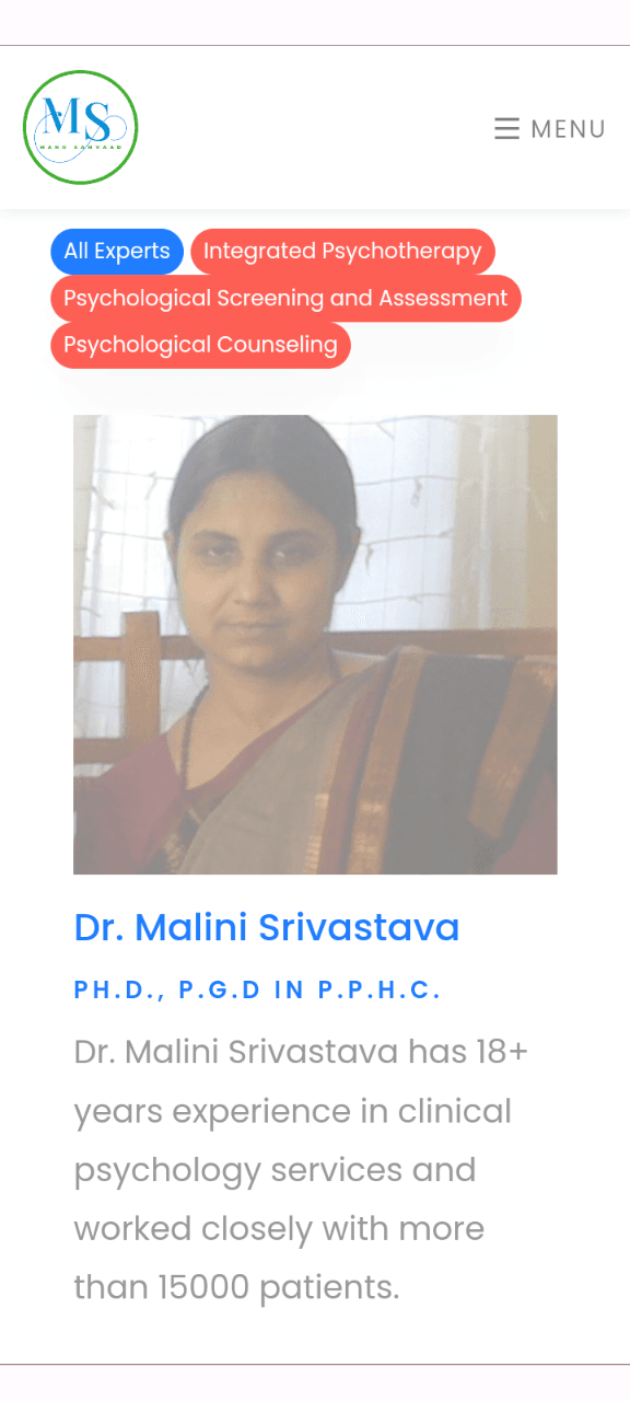 Dr. Malini Srivastava