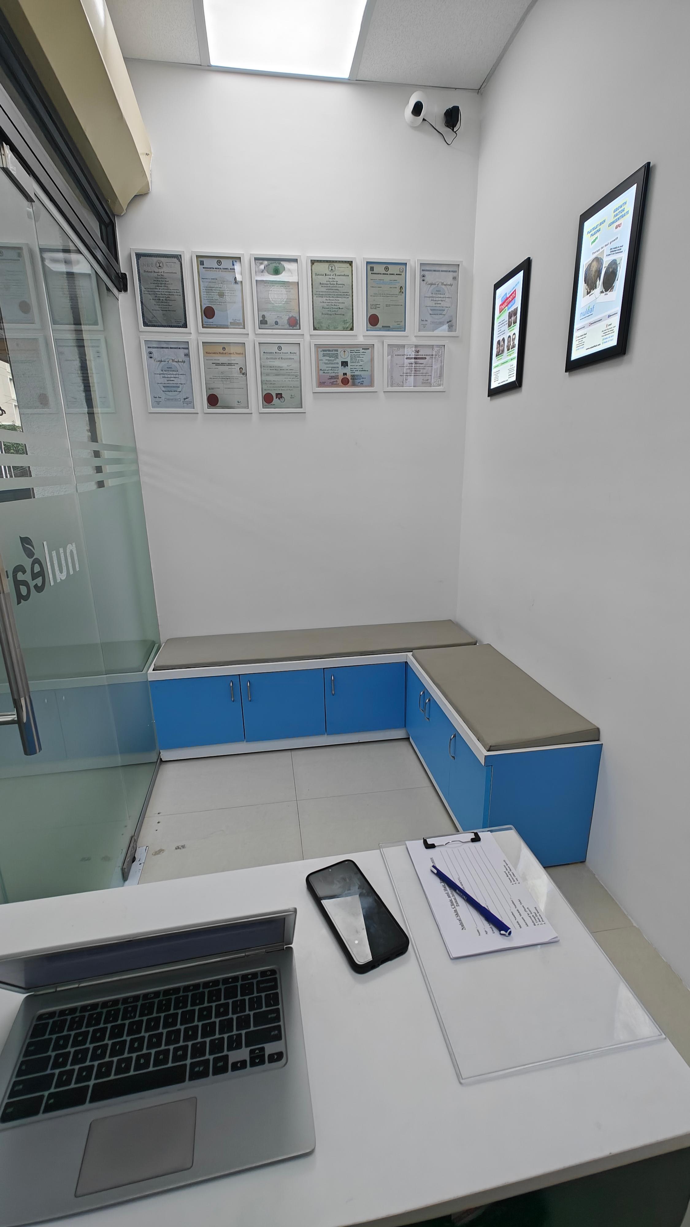 Interior view photo of Nuleaf Skin Clinic and Hair Transplant Centre - Undri Branch - Photo 2 at pune 411060